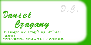 daniel czagany business card